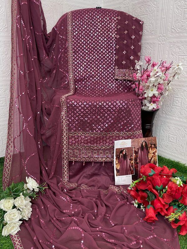 MAARIA A 1114 C PAKISTANI SUITS IN INDIA