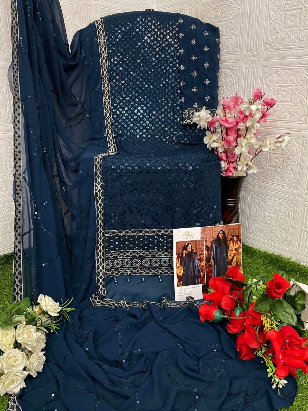 MAARIA A 1114 D PAKISTANI SUITS IN INDIA