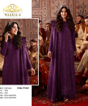 MAARIA A 1114 E PAKISTANI SUITS IN INDIA