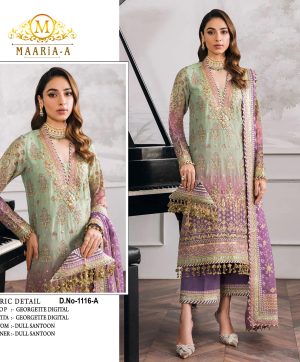 MAARIA A 1116 A PAKISTANI SUITS IN INDIA