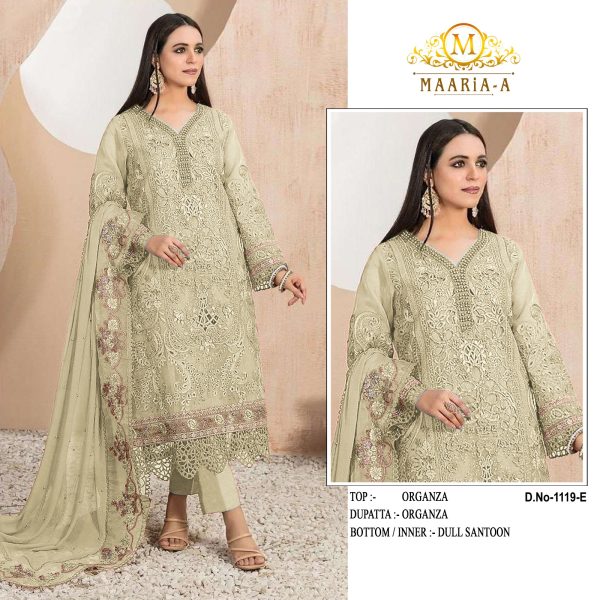 MAARIA A 1119 E PAKISTANI SUITS IN INDIA