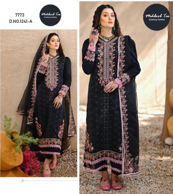 MEHBOOB TEX 1241 A PAKISTANI SUITS IN INDIA