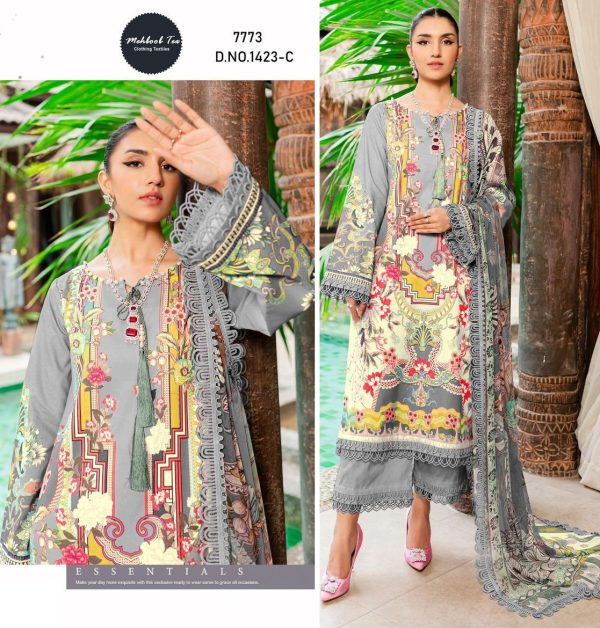 MEHBOOB TEX 1423 C FIRDOUS NEEDLE VOL 28 SUITS