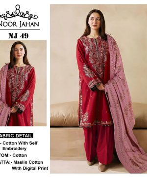 NOOR JAHAN NJ 49 WHOLESALE SALWAR KAMEEZ