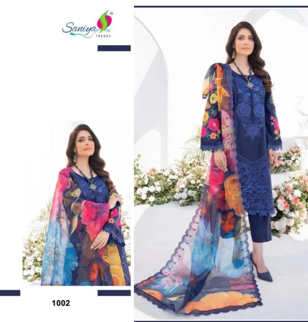 SANIYA TRENDZ 1002 KARMA COLLECTION VOL 1 SUITS