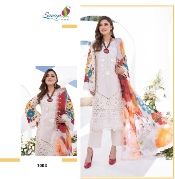 SANIYA TRENDZ 1003 KARMA COLLECTION VOL 1 SUITS