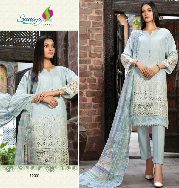 SANIYA TRENDZ 30001 MARIA B VOL 30 SALWAR SUITS