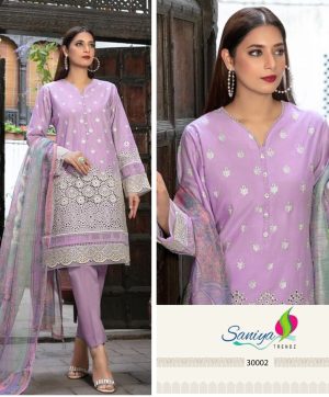 SANIYA TRENDZ 30002 MARIA B VOL 30 SALWAR SUITS