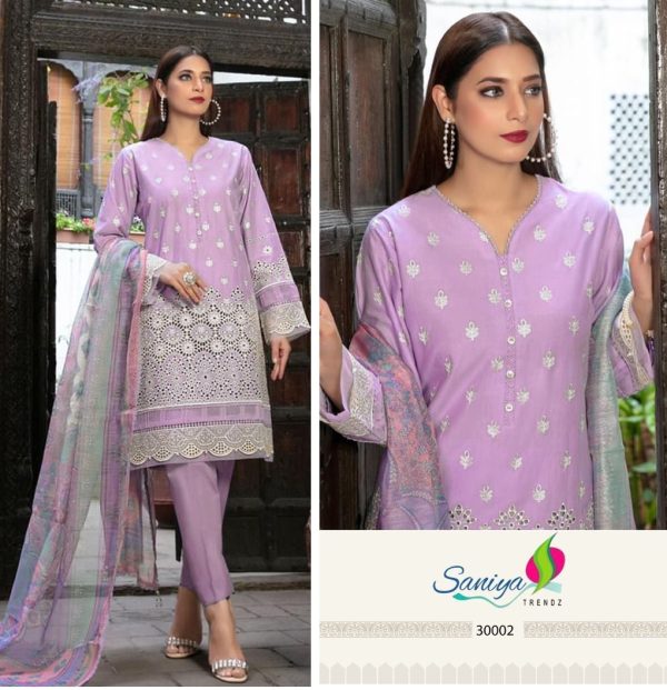 SANIYA TRENDZ 30002 MARIA B VOL 30 SALWAR SUITS