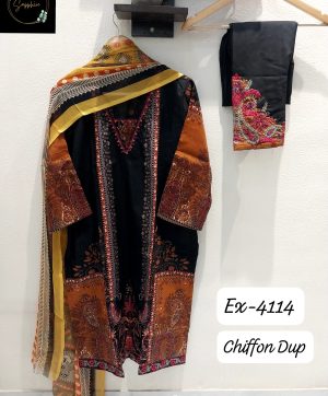 SAPPHIRE EX 4114 CHIFFION DUPATTA