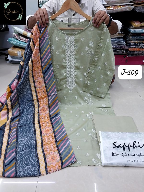 SAPPHIRE J 109 READYMADE LAWN SUITS