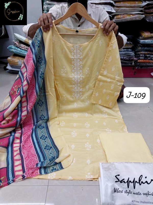 SAPPHIRE J 109 READYMADE LAWN SUITS