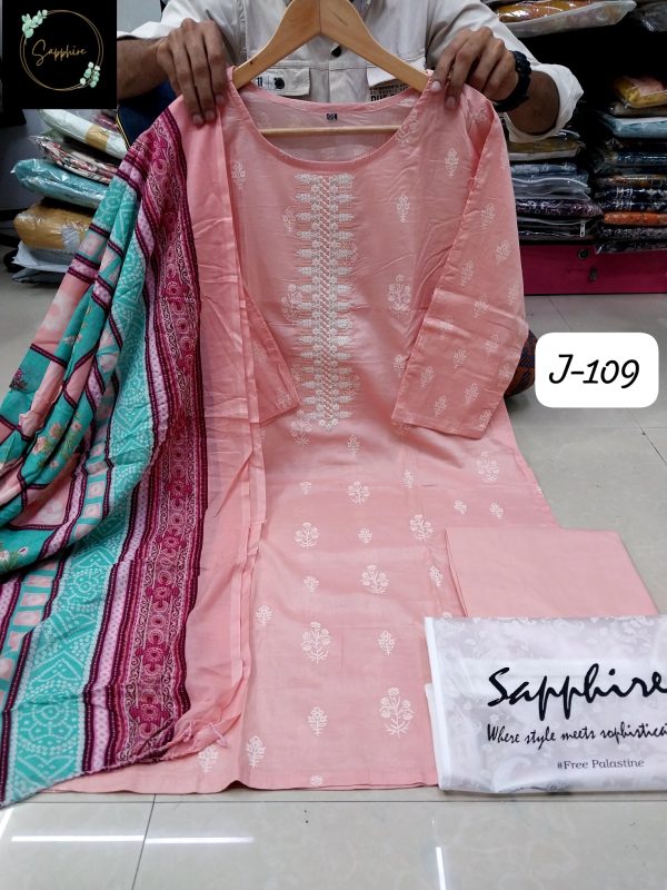 SAPPHIRE J 109 READYMADE LAWN SUITS