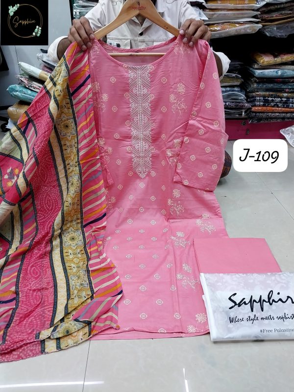 SAPPHIRE J 109 READYMADE LAWN SUITS