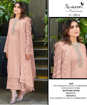 SERINE S 298 A PAKISTANI SUITS IN INDIA