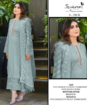 SERINE S 298 B PAKISTANI SUITS IN INDIA