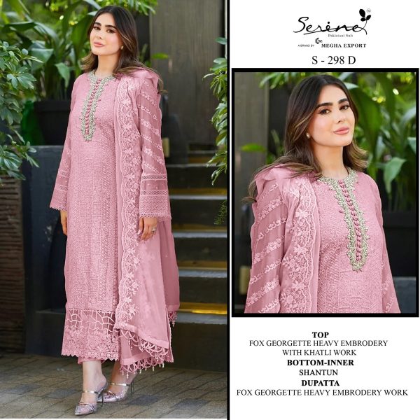 SERINE S 298 D PAKISTANI SUITS IN INDIA