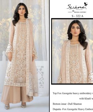 SERINE S 322 A PAKISTANI SUITS WHOLESALE