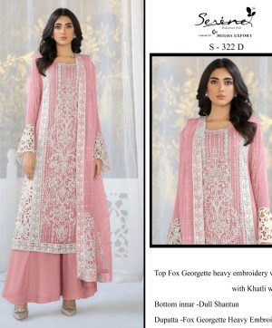 SERINE S 322 D PAKISTANI SUITS WHOLESALE