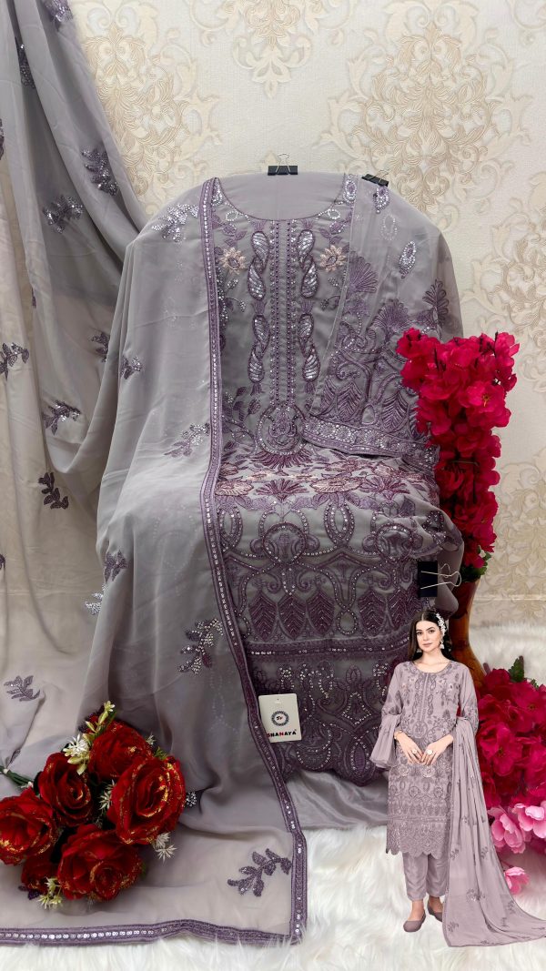 SHANAYA FASHION S 164 A ROSE PAKISTANI SUITS