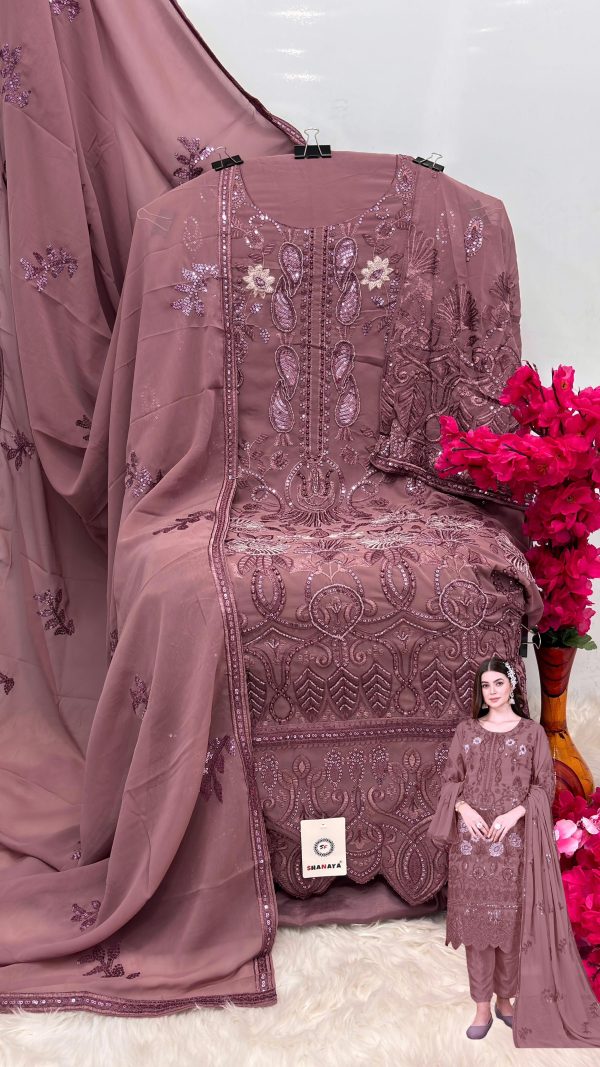 SHANAYA FASHION S 164 C ROSE PAKISTANI SUITS