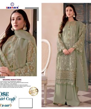 SHANAYA FASHION S 167 ROSE PAKISTANI SUITS