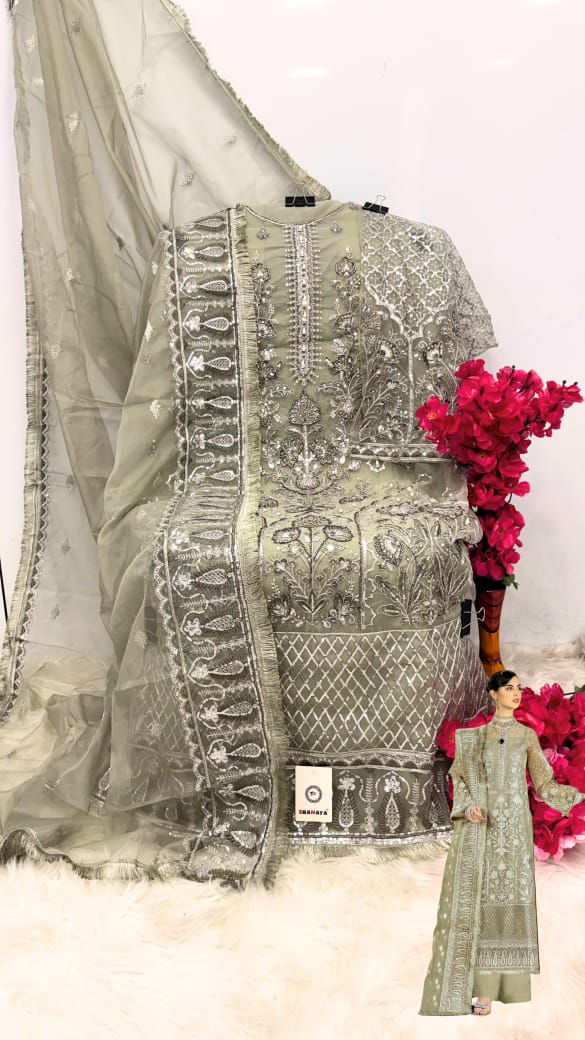 SHANAYA FASHION S 177 C ROSE PAKISTANI SUITS