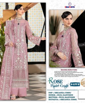 SHANAYA FASHION S 177 D ROSE PAKISTANI SUITS