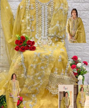 SHREE FABS 5080 ORGANZA SALWAR KAMEEZ