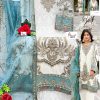 SHREE FABS K 5073 B WHITE PAKISTANI SUIT