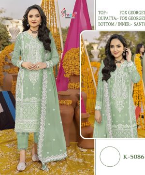 SHREE FABS K 5086 C PAKISTANI SALWAR SUITS