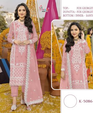 SHREE FABS K 5086 D PAKISTANI SALWAR SUITS