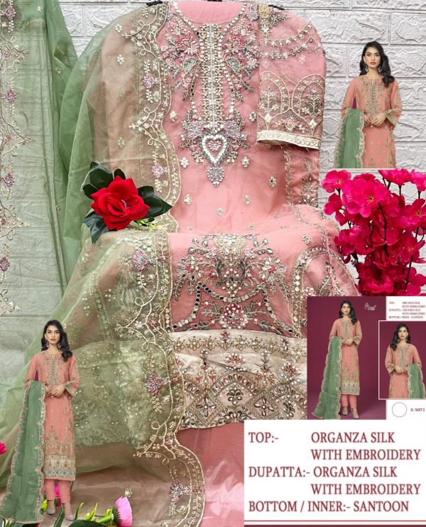 SHREE FABS S 5071 PAKISTANI SUITS IN INDIA