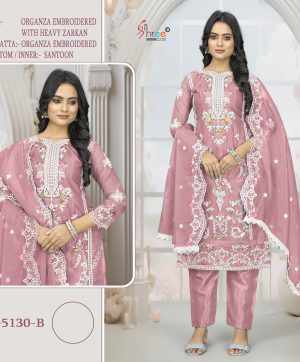 SHREE FABS S 5130 B PAKISTANI SUITS IN INDIA