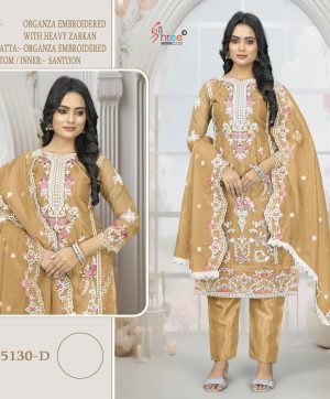 SHREE FABS S 5130 D PAKISTANI SUITS IN INDIA