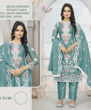 SHREE FABS S 5130 PAKISTANI SUITS IN INDIA