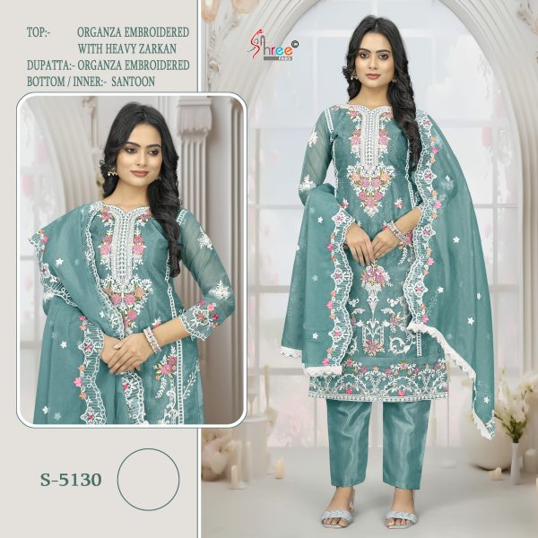 SHREE FABS S 5130 PAKISTANI SUITS IN INDIA