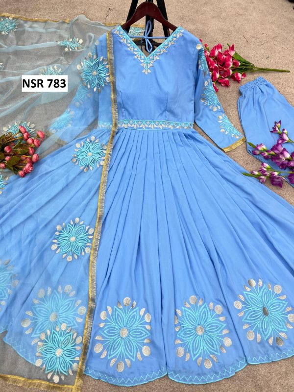 SHREE HARI NSR 783 DESIGNER GOWN WHOLESALE