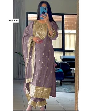 SHREE HARI NSR 814 F DESIGNER TOP PLAZZO