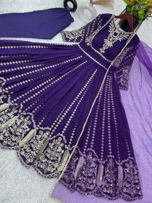 SHREE HARI NSR 817 PURPLE DESIGNER COLLECTION