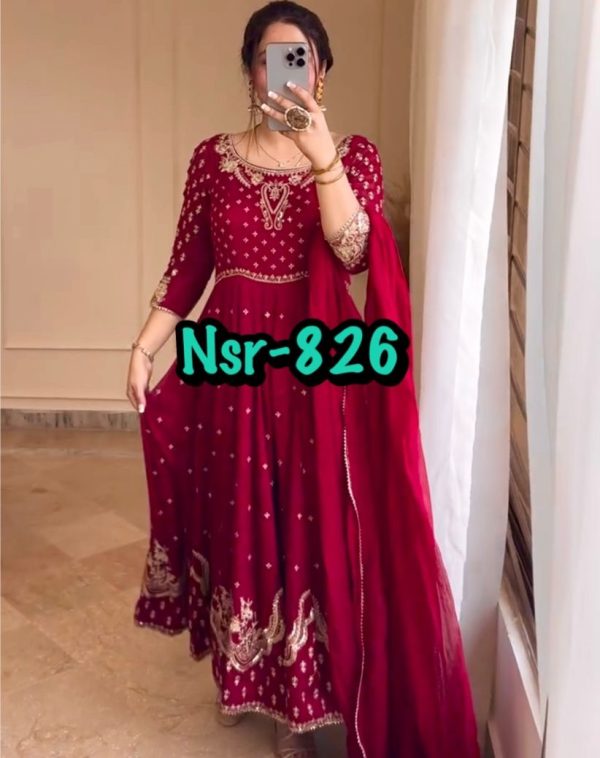 SHREE HARI NSR 826 DESIGNER GOWN WHOLESALE