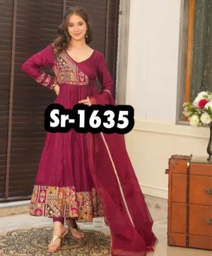 SHREE HARI SR 1635 DESIGNER GOWN WHOLESALE