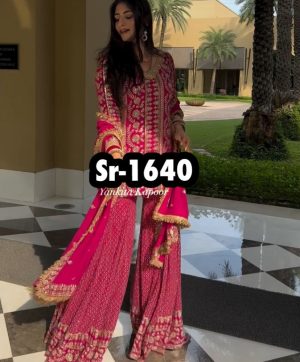 SHREE HARI SR 1640 DESIGNER TOP SHARARA WHOLESALE