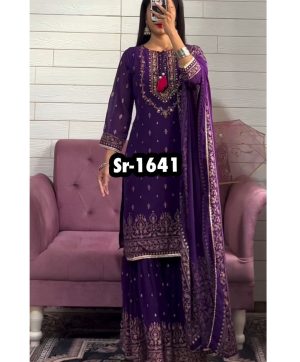 SHREE HARI SR 1641 DESIGNER TOP SHARARA WHOLESALE