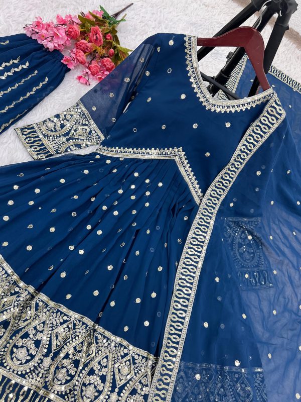 SHREE HARI SR 1644 B DESIGNER TOP SHARARA