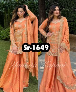 SHREE HARI SR 1649 DESIGNER TOP SHARARA