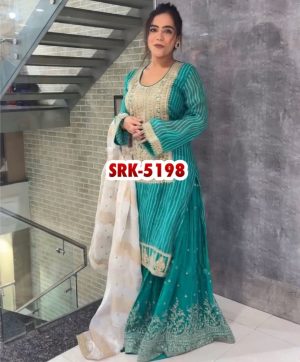 SHREE HARI SRK 5198 DESIGNER TOP PLAZZO