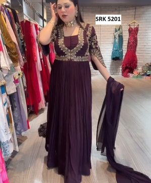 SHREE HARI SRK 5201 C DESIGNER GOWN WHOLESALE