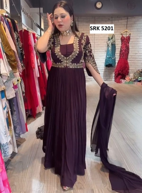 SHREE HARI SRK 5201 C DESIGNER GOWN WHOLESALE