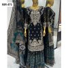 SHREE HARI SSR 471 B DESIGNER TOP GHARARA